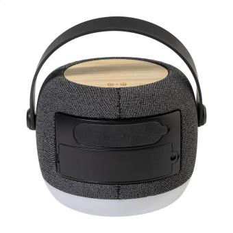 Luzfi Wireless-Charger und Lautsprecher Dunkelgrau