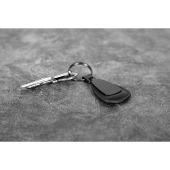 Key fob "Cardiff" oval Brown