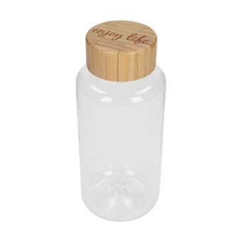 Drink bottle "Natural" clear-transparent, 0.7 l Transparent blue