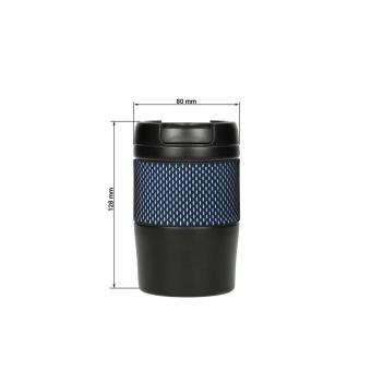 Insulated mug "Temptation", small Black matte