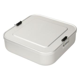 Lunch box "Quadrado", large Silver
