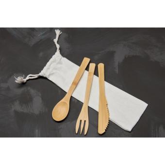 Cutlery set "Bamboo" Nature
