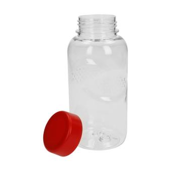 Trinkflasche Carve "Refresh", 500 ml Transparent blau