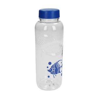 Drink bottle Carve "Refresh" clear-transparent, 0.7 l Transparent blue