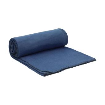 Fleecedecke "Basic", 150x120 cm Blau