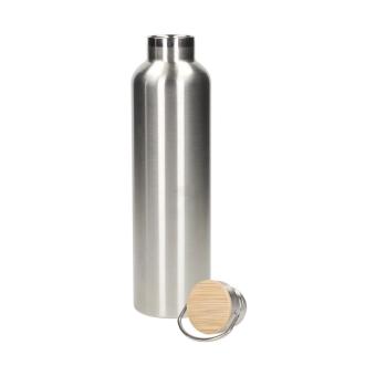 Vakuum Flasche "Cascada" 1,0 l Silber