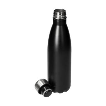 Vakuum Flasche "Colare" 0,5 l Schwarz/schwarz