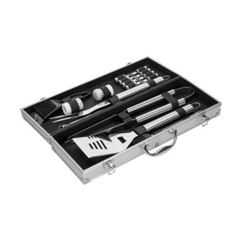 Grill set ﻿"Deluxe" Silver