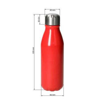 Aluminiumflasche "Colare", 0,5 l Blau