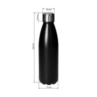 Edelstahlflasche "Colare", 0,70 l, einwandig Silber