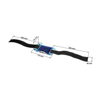 Kühl-/Wärmekissen "Velcro" Blau