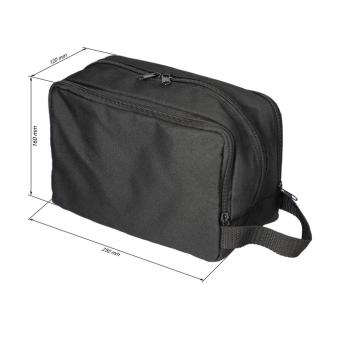 Wash Bag "Travel" Black