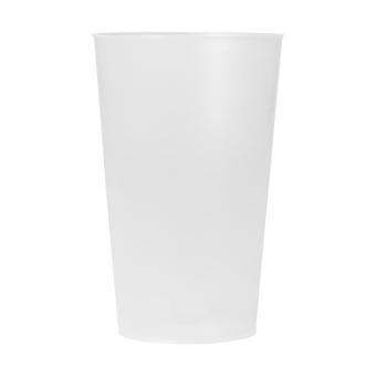 Drinking Cup "Vital", 300ml Milky transparent