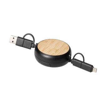 Ladekabel "Power", 5 in 1 Schwarz