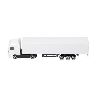 Miniatur-Fahrzeug "Truck" Weiß