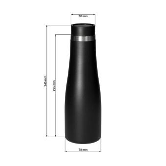 Vakuumflasche "Dallas" 550 ml Schwarz