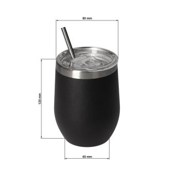 Wine goblet "Vinova" Black