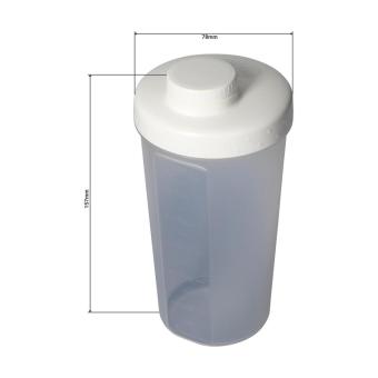 Shaker "Energy", 0.60l Transparent pink
