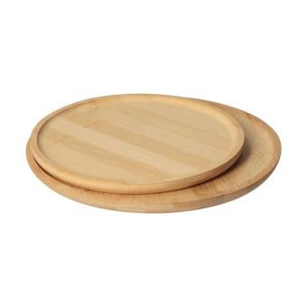Bamboo plate "Zuma", small Nature