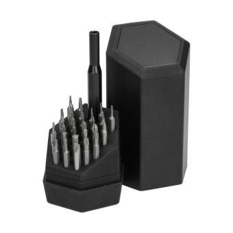 Screwdriver set ‘BitPro’ Black