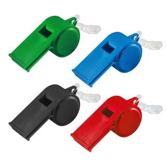 Trillerpfeife "Sport", mit Kordel, uni-colour 
