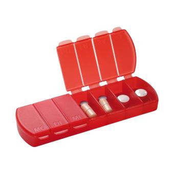 Storage box "Seven Days" Milky transparent