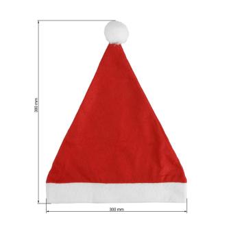Weihnachtsmütze "Kids" Rot/weiß