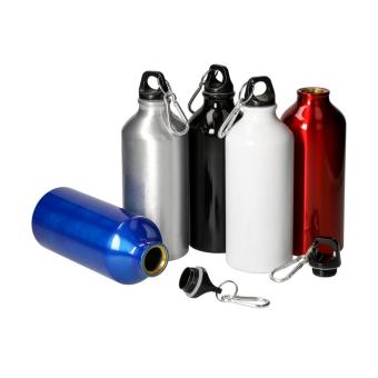 Aluminiumflasche "Sporty" 0,6 l Silber