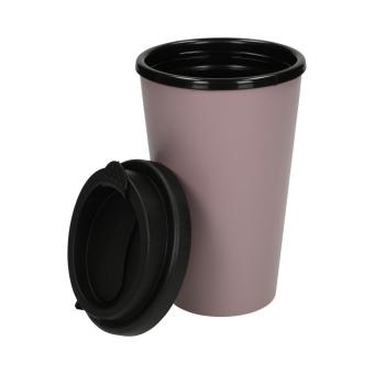 Kaffeebecher "PremiumPlus" aus anteilig biob. Kunststoff Schieferblau