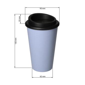 Bio-Kaffeebecher "Premium" Aprikose