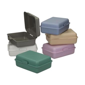 Vorratsdose "SchoolBox" groß aus anteilig biob. Kunststoff Schieferblau