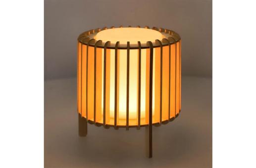 Coollux LED lamp Lamella Luna Nature