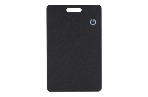 Enjoy Technology Xoopar ICE-Card Ultradünne Tracker-Karte wiederaufladbar Schwarz