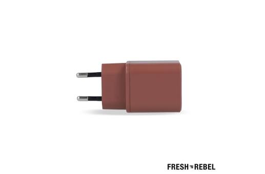 2WC30 I Fresh 'n Rebel Mini Charger USB-C + A PD // 30W Light red
