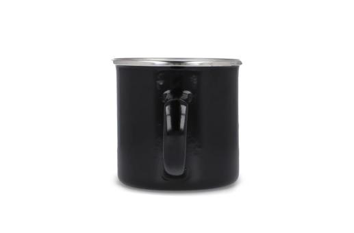 Emalie Becher 350ml Schwarz