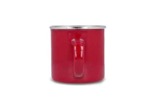 Enamel mug 350ml Red
