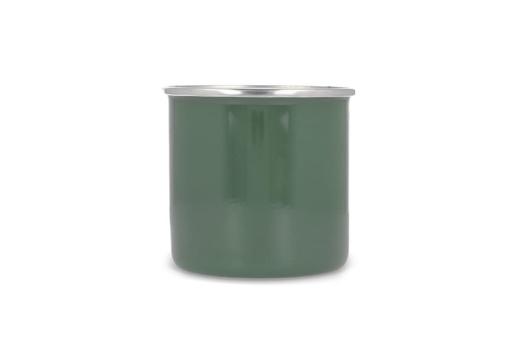 Emalie Becher 350ml Olivgrün