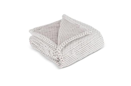 Sagaform Anni R-PET fleece blanket Fawn