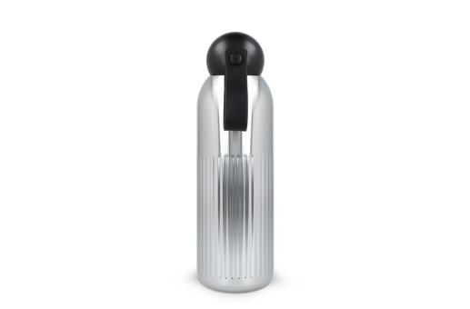 Sagaform Tekla steel bottle chrome (recycled) 500 ml Chrom