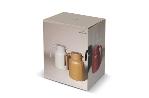 InSideOut Sagaform Trine Thermokaraffe (recycelt) 1.5 L Braun
