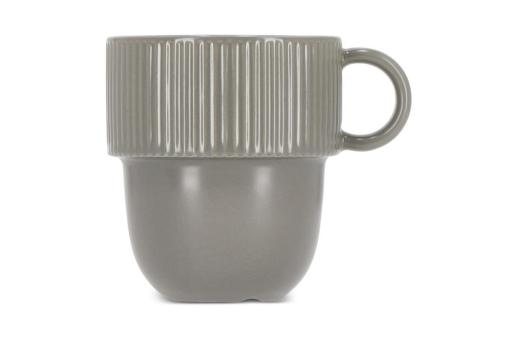 Sagaform Inka cup with ear 270ml Convoy grey