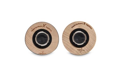 Sagaform Gurken Salt and Pepper Grinder Set small, 15cm Black