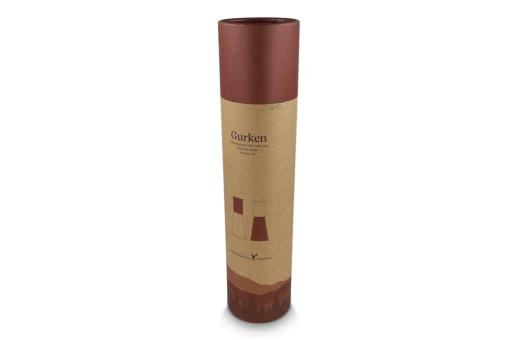 Sagaform Gurken Salt and Pepper Grinder Set small, 15cm Dark red