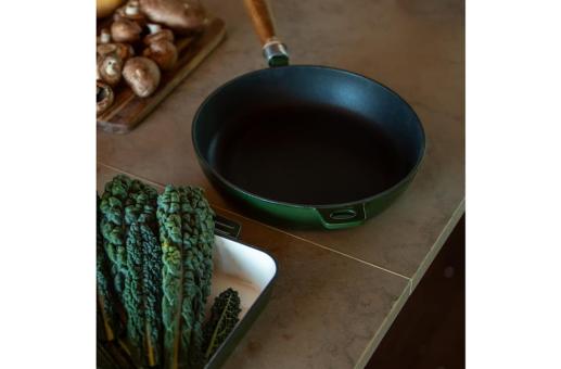 Orrefors Jernverk Frying pan Cast iron 26.5cm Dark green