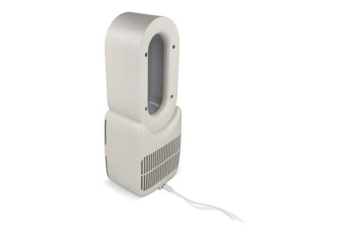 InSideOut Bladeless Soft Wind Fan Brislux with LED Light Fawn