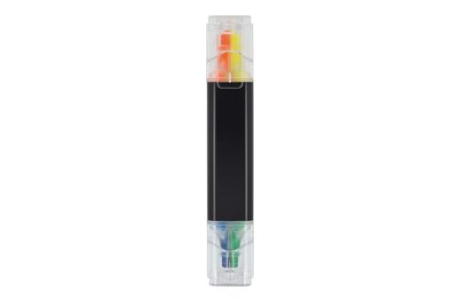 4-in-1-Textmarker Schwarz