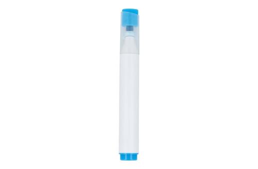 Ovaler Textmarker Blau