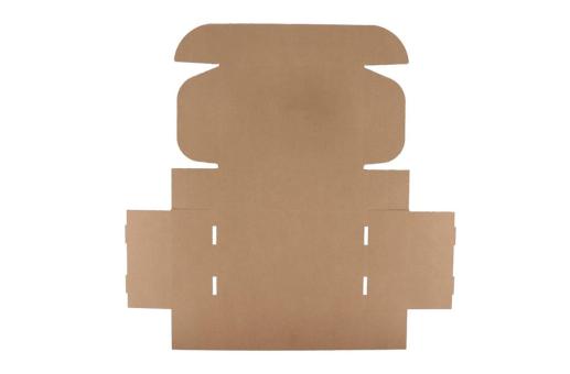 Custom made giftbox for 6 pcs mugs  34.7 x 24.3 x 9.9 cm Brown