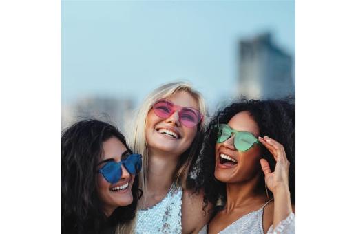 Sonnenbrille June UV400 Hellblau