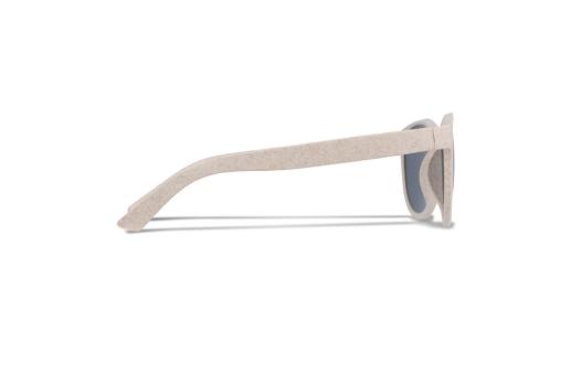 Sonnenbrille Weizenstroh Erde UV400 Beige